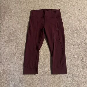 Lululemon cropped leggings